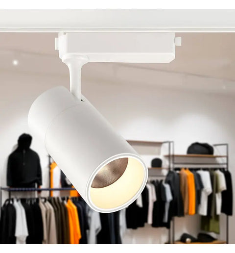 Proiector LED 30W Paris alb pentru sina monofazata - imagine 3