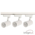 Kit 3 spoturi LED Berna pe șină  1 metru monofazică, CCT reglabil, alb, led-box.ro
