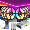 kit banda led, banda led rgbw, kit banda led rgbw 30m, banda rgbw, banda rgb 30 m, banda led cu telecomanda 30 m, banda led multicolora 30m, banda led rgbw 30 m, led-box.ro