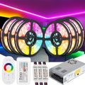 kit banda led, banda led rgbw, kit banda led rgbw 30m, banda rgbw, banda rgbw cu telecomanda touch 30 m, banda led cu telecomanda 30 m, banda led multicolora 30m, banda led rgbw 30 m, led-box.ro