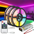 kit banda led,banda led multicolora, kit banda rgb, banda rgb, kit banda rgb 15m, banda rgb cu telecomanda, banda rgb cu sursa alimentare, banda led rgb dedeman, banda rgb bucatarie, banda led interior, led rgb living, banda led 15m, led-box.ro