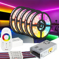 kit banda led, banda led RGBW, kit banda led 25m, banda led 5050, banda led cu telecomanda, banda led cu sursa alimentare, banda led 25m 12v, banda led dedeman 25m, banda led multicolora, banda led rgb bucatarie, banda led interior, banda led living, banda rgbw, banda multicolora, led-box.ro