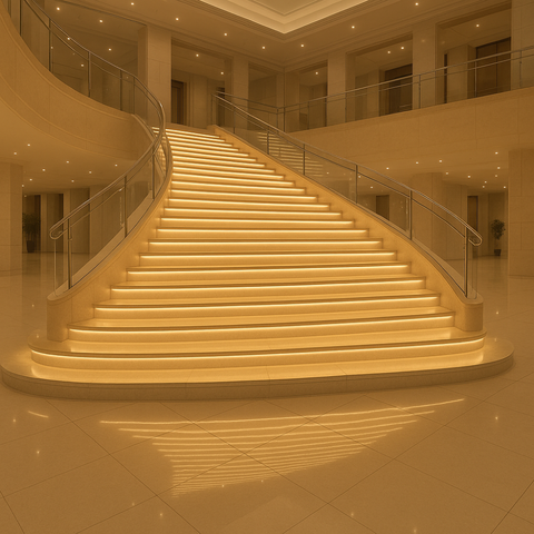 Kit complet LED COB pentru scări cu sursă și conectori