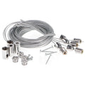 kit montaj suspendat panouri led, suspendare panouri led, kit suspendare panouri led, montare suspendata panouri led, accesorii panouri led, accesorii montaj suspendat panouri led, led-box.ro