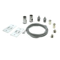 kit suspendare sina magnetica 1.5m, montare sina magnetica, sina magnetica suspendata, kit instalare sina magnetica 1.5m, led-box.ro