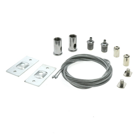 kit suspendare sina magnetica 1.5m, montare sina magnetica, sina magnetica suspendata, kit instalare sina magnetica 1.5m, led-box.ro