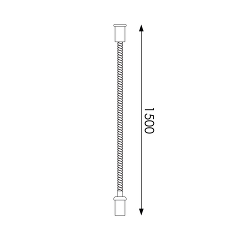 kit suspendare sina magnetica 1.5m, montare sina magnetica, sina magnetica suspendata, kit instalare sina magnetica 1.5m, led-box.ro