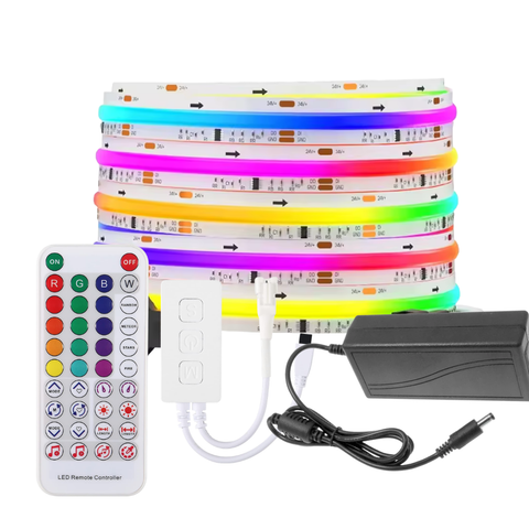 Kit Banda LED COB RGBW Digital Running Light 24V 784 LED/M