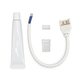 Kit Conectare Bandă LED 220V 10mm — Conector + Capac Terminal + Silicon Etanșare IP65