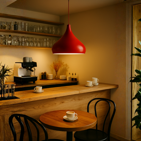 pendul rosu pentru cofetarii sau cafenele