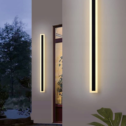 lampa de perete pentru fatada 150cm, lumina neutra, 45w, led-box.ro