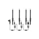 Lampă de grădină LED 24V Neo Tila 3000K set x4, IP54, negru