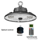 lampa industriala UFO France, lampa ufo CCT, Lampa industriala putere selectabila max 150w, lampa UFO temperatura culoare selectabila, Lampi UFO CCT, led-box.ro