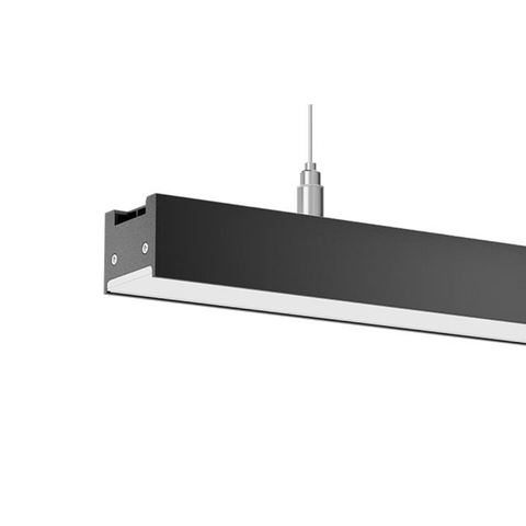 Conectare în linie lampă liniară 120cm, Profil lateral lampă LED aluminiu