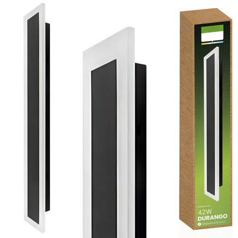 Lampa led fatada, aplica liniara 120cm pentru iluminat exterior fatada, terasa sau balconul, led-box.ro