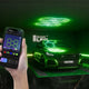 Lampă LED Hexagon 144W RGB spectru complet culori decorativ