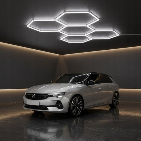 lampă LED hexagonală honeycomb set complet 192W