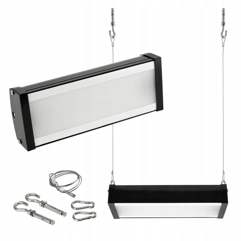 lampa led industriala, lampa led suspendata, lampa liniara cu led, lampi liniare suspendate, lampa led 50w suspendata, lampi liniare 230v 50w, led-box.ro