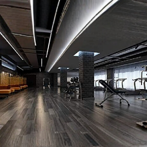 Lampă LED 190cm 60W montaj aplicat pe tavan