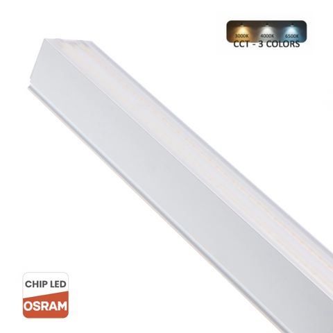 lampa led liniara, lampa liniara 40w, lampa led 40w, lampa led iluminat industrial, lampi liniare spatii comerciale, lampi liniare depozit, lampa liniara CCT, led-box.ro