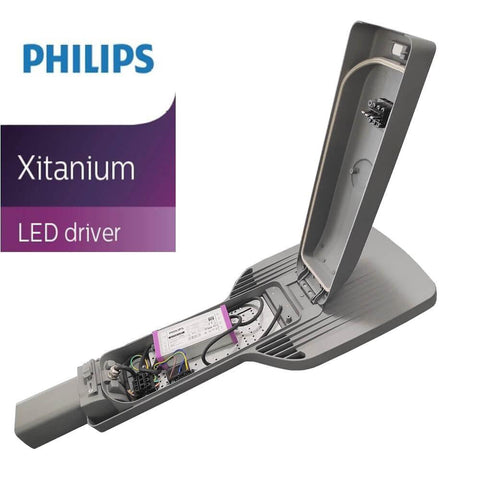 Lampa LED stradala AARHUS 10-150W 240lm/w, driver programabil Philips - led-box.ro