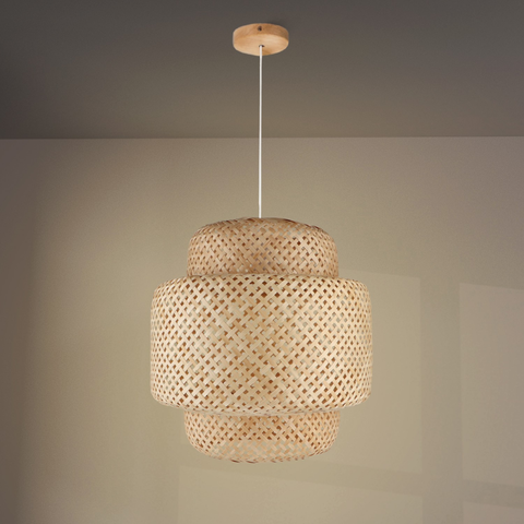 Pendul Canarias montat în zona de dining modern boho