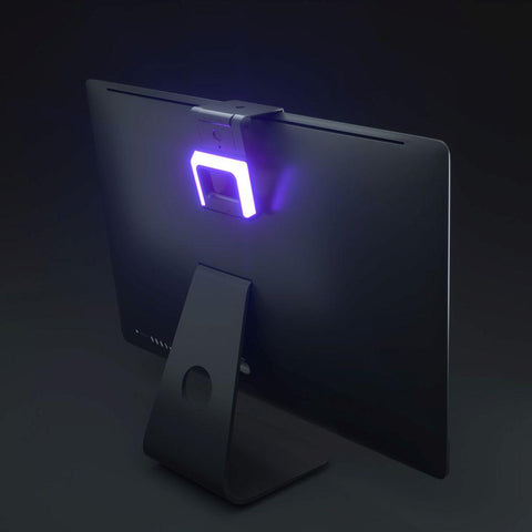 Lampa Smart pentru monitor Spacetronik Glow One, RGBW, control Tuya - led-box.ro
