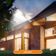 Lampa cu panou solar 300w lumina rece pentru fatada, led-box.ro