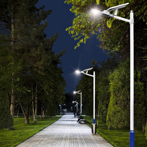 Lampi solare iluminat public, 60w lumina rece, led-box.ro