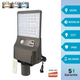 Lampa Led incarcare solara si 230v, hibrid, led Osram lumina CCT, cu 5 ani Garantie, 160W 6000lm, led-box.ro