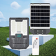 Iluminat solar stradal LED 400W cu senzor PIR și senzor crepuscular