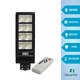 Lampa solara LED cu senzor si telecomanda 360W/8000lm IP65, alb rece - led-box.ro