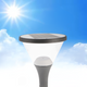 Lampa cu panou solar pentru parcuri, alei, centre comerciale parcari, led-box.ro