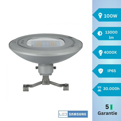 Lampa stradala suspendata LED Chip SAMSUNG 100W 302Z + driver 3M Inventonics - led-box.ro