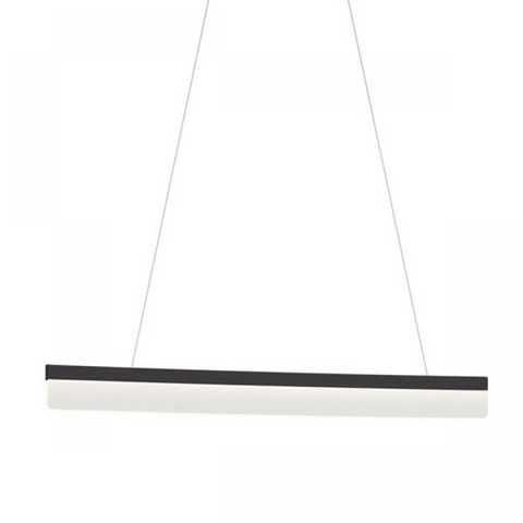 Lampă suspendată liniară LED Vision 30W finisaj negru
