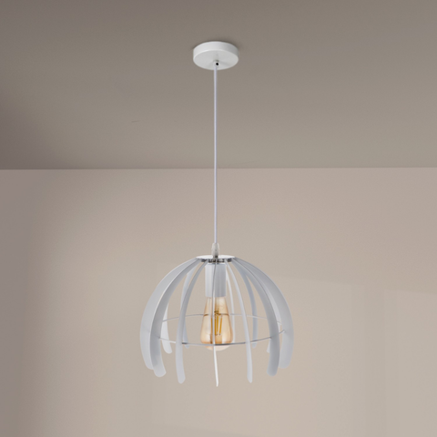 Design pendul metalic Trang lumină ambientală
