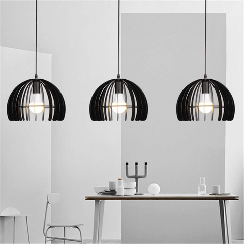Lampă decorativă neagra pentru dining modern
