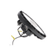 Corp de iluminat suspendat LED 100-200W reglabil 0-10V, carcasă neagră