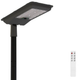 Lampa LED Stradala SOLARA EcoSun 240 4800Lm | SENZOR PIR + TELECOMANDĂ| 6500K IP65