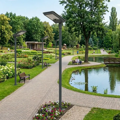 Lampa LED Stradala SOLARA EcoSun 240 4800Lm | SENZOR PIR + TELECOMANDĂ| 6500K IP65