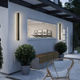 lampi liniare moderne pentru iluminat exterior fatada sau terasa, led-box.ro