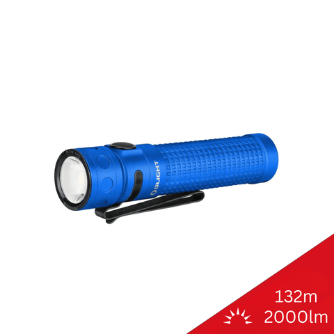 Lanterna LED de buzunar OLIGHT BATON PRO, albastru - led-box.ro