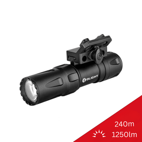 Lanterna tactica, lanterna cu prindere M-LOK, lanterna Olight ODIN mini, lanterna vanatoare, lanterna cu acumulator, lanterna reincarcabila, led-box.ro