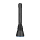 Prezentare frontală a lanternei Olight Javelot Turbo 2 de cloare neagra, led-box.ro
