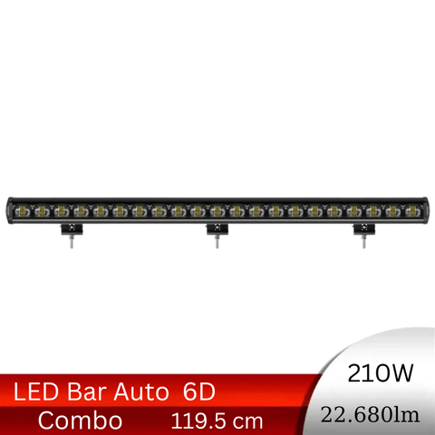 LED Bar Auto 210W 6D, 22.680lm, 119.5 cm, Combo Beam - led-box.ro