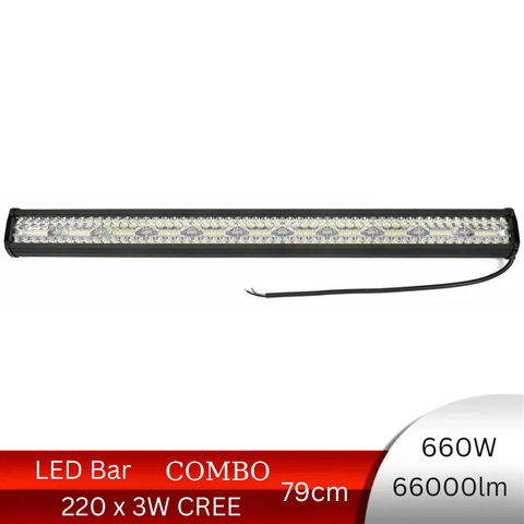 bara led auto curbat, ledbar auto, led bar auto, ledbar combo beam, led bar auto 660w, ledbar 12-24v, bara led auto masini teren, bara led auto offroad, ledbar 66000lm, ledbar auto 79cm, led-box.ro
