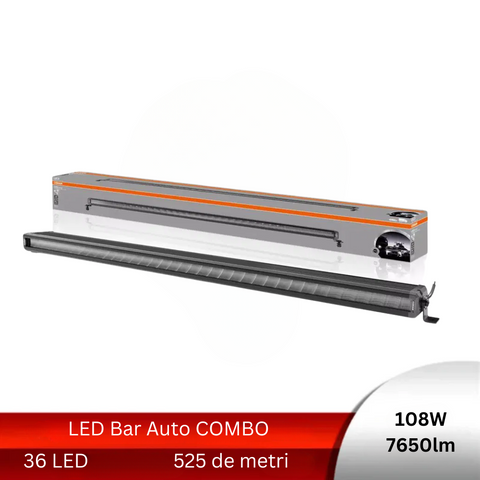 bara led auto, led bar auto Osram, Osram VX1000, led bar curbat, led bar offroad curbat, led bar 108w offroad, bara led auto curbata 7650lm, led-box.ro