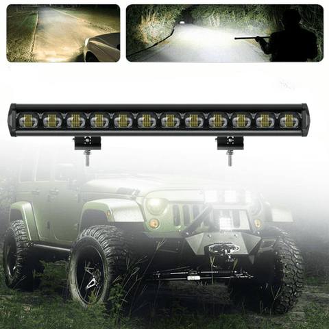 LED Bar Auto Offroad 120W 6D, 12960lm, 70 cm, Combo Beam - led-box.ro