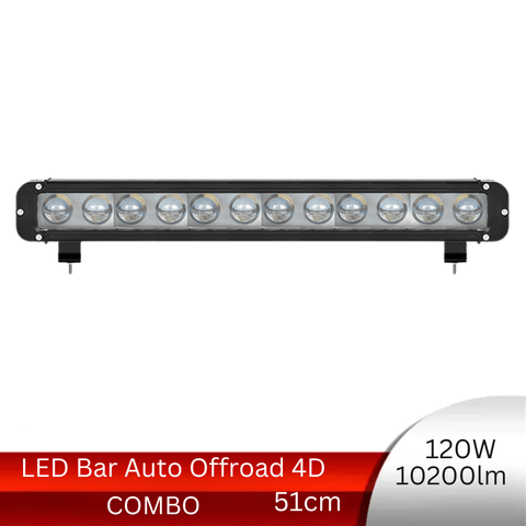 Led Bar Auto Offroad 120W/10200lm, 51cm Combo Beam - led-box.ro