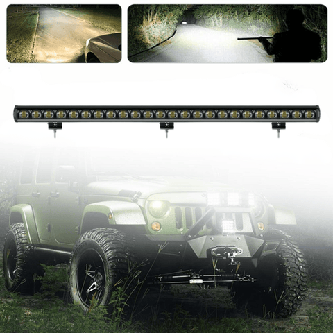 LED Bar Auto Offroad 240W 6D, 25920 Lumeni, 132.2 cm, Combo Beam - led-box.ro